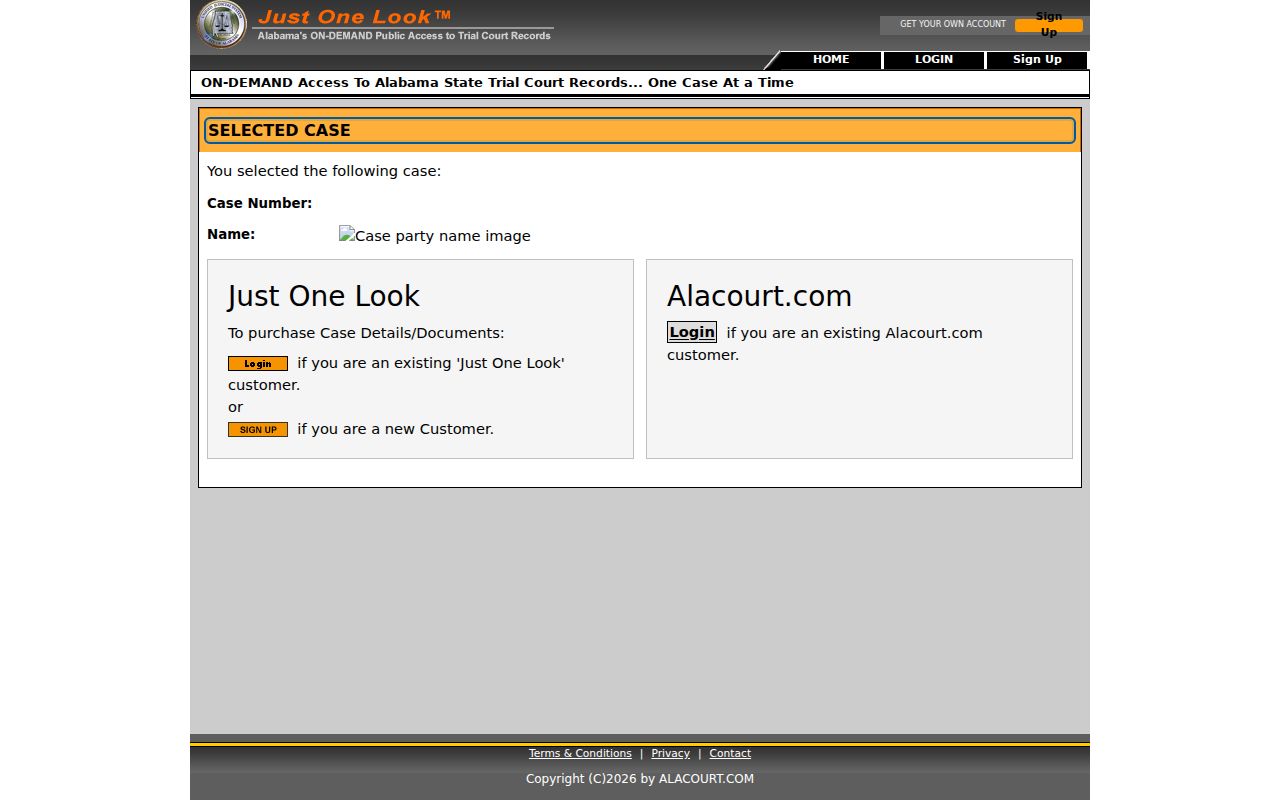 Morgan County case search docket list login