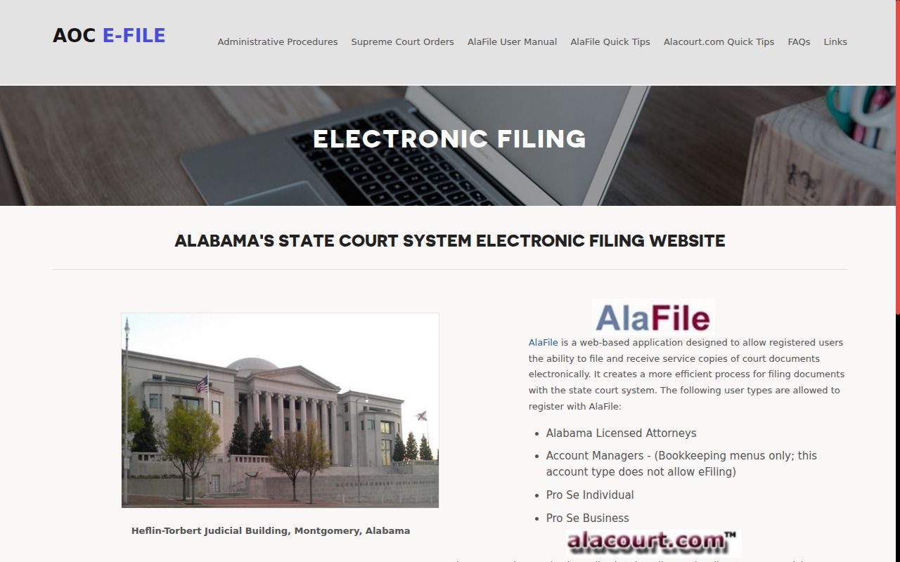 Morgan County traffic court records Alabama system overview